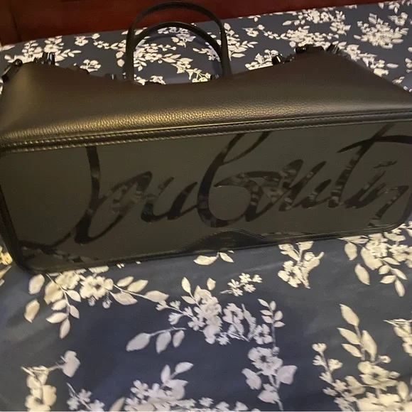 NWT Christian Louboutin Cabata Calf Leather Large Carryall & Wristlet Insert - Picture 6 of 9